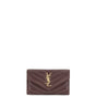 Saint Laurent Cassandre Matelassé Card Holder