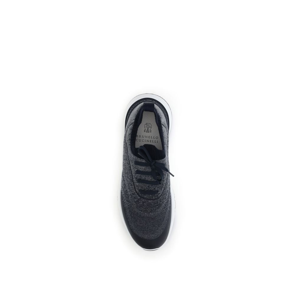 Brunello Cucinelli Techno cotton knit Sneakers runners