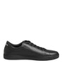 Dolce & Gabbana Black Leather Crystal Heart Sneakers  Shoes