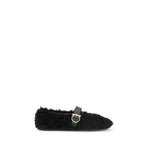 Ferragamo Gancini-embellished Ballerinas