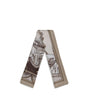 Burberry Knight Engraving print silk Scarf