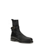 Burberry Buckle Ankle Boots