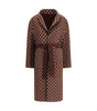Gucci Silk and wool reversible Coat