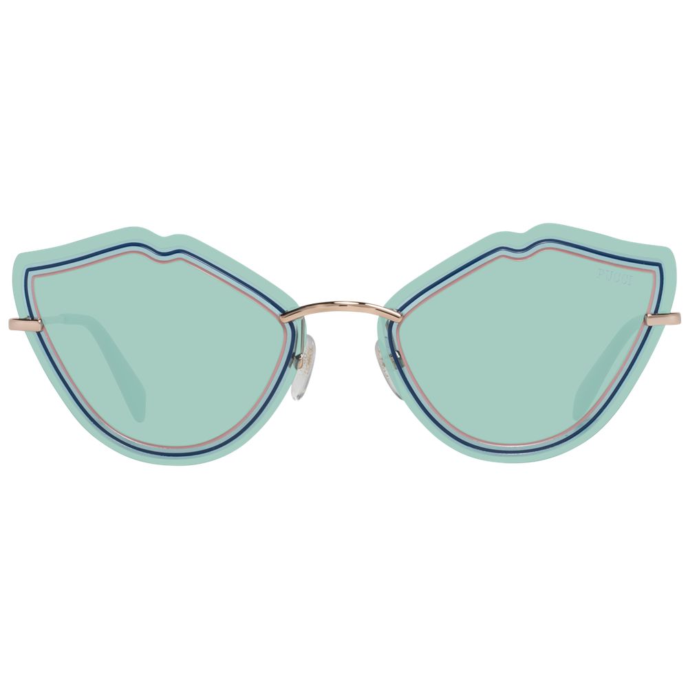 Emilio Pucci Rose Gold Women Sunglass