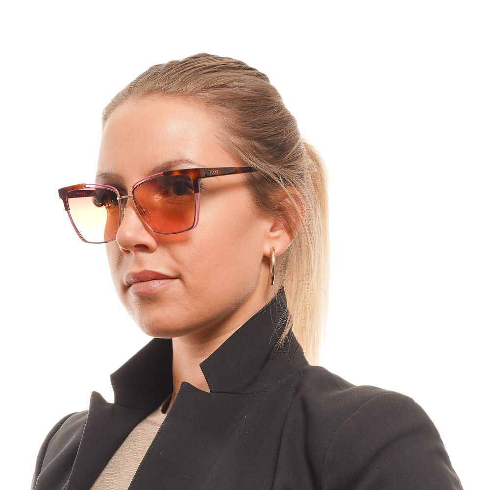 Emilio Pucci Brown Women Sunglass