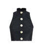 Balmain Baroque crop Top