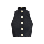Balmain Baroque crop Top