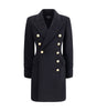 Balmain wool and cashmere double-breasted Coat