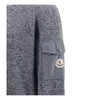 Moncler Wool mouliné and cashmere Sweater
