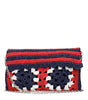 Miu Miu Multicolor Raffia Clutch Bags