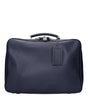Prada Blue Leather Luggage And Travel