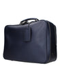 Prada Blue Leather Luggage And Travel