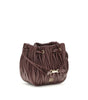 Miu Miu Matelassé nappa leather Pouch