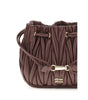 Miu Miu Matelassé nappa leather Pouch