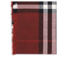 Burberry Reversible Check wool and silk Scarf
