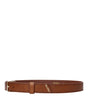 Max Mara Brown Leather Regular Belts