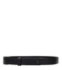 Max Mara Black Leather Regular Belts