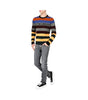 Dolce & Gabbana Multicolor Cashmere Sweater