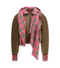 MARBELL Maxi-scarf Puffer Jacket