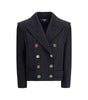 Balmain Wool Double-breasted Coat