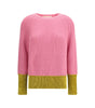 Marni Color block wool Sweater