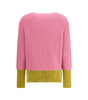 Marni Color block wool Sweater