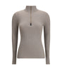 Brunello Cucinelli Zipped high neck Top