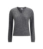 Brunello Cucinelli Dazzling Cable's Sweater in Mohair, cotton and wool