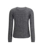 Brunello Cucinelli Dazzling Cable's Sweater in Mohair, cotton and wool