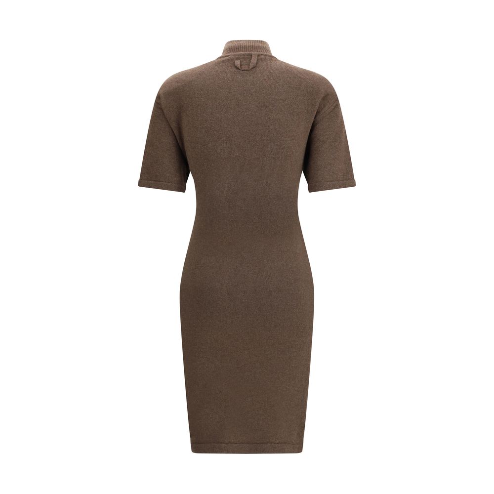 Jacquemus Red Knitted Dress