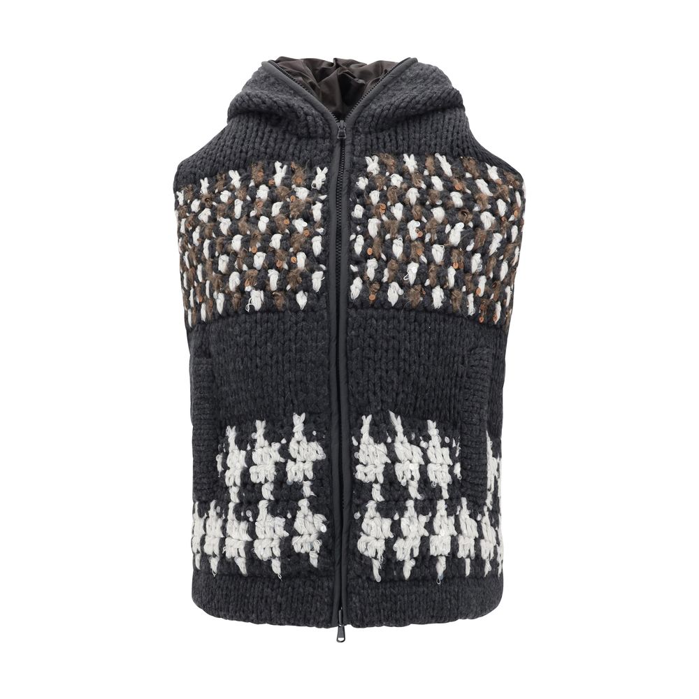 Brunello Cucinelli Cashmere padded Gilet