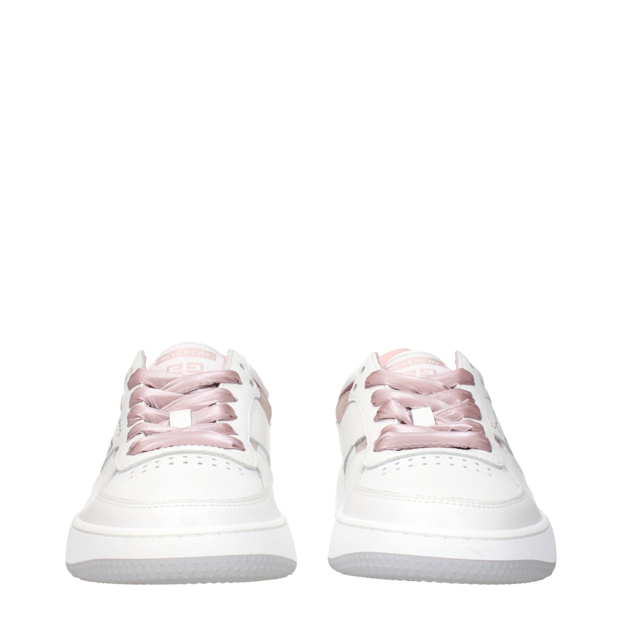 Givenchy White Leather Low Tops