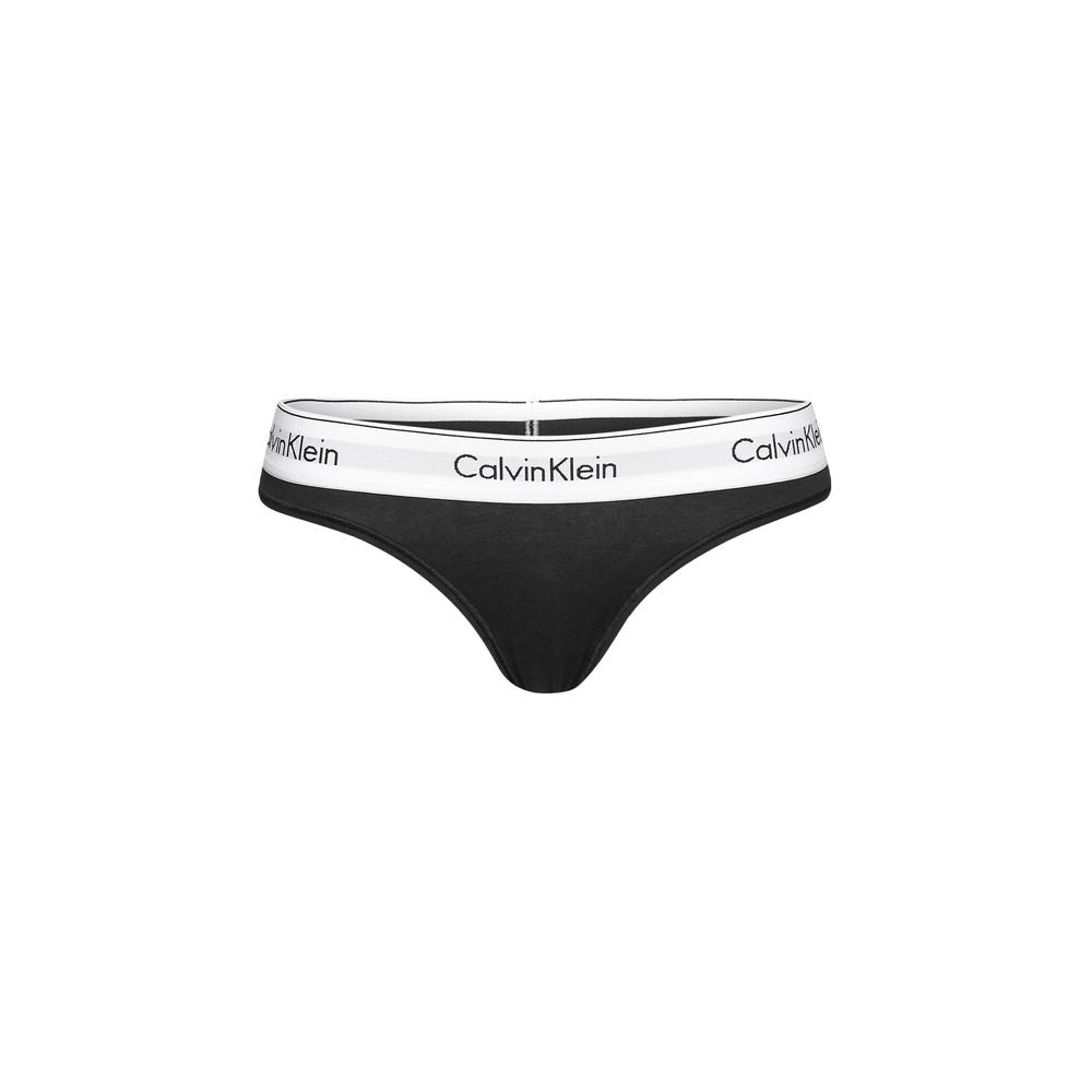 Calvin Klein Underwear Black Cotton Panty