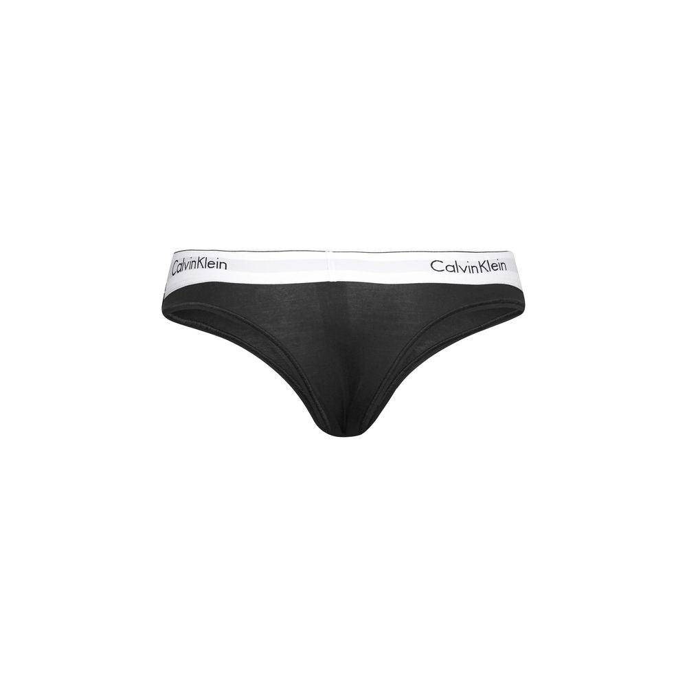 Calvin Klein Underwear Black Cotton Panty