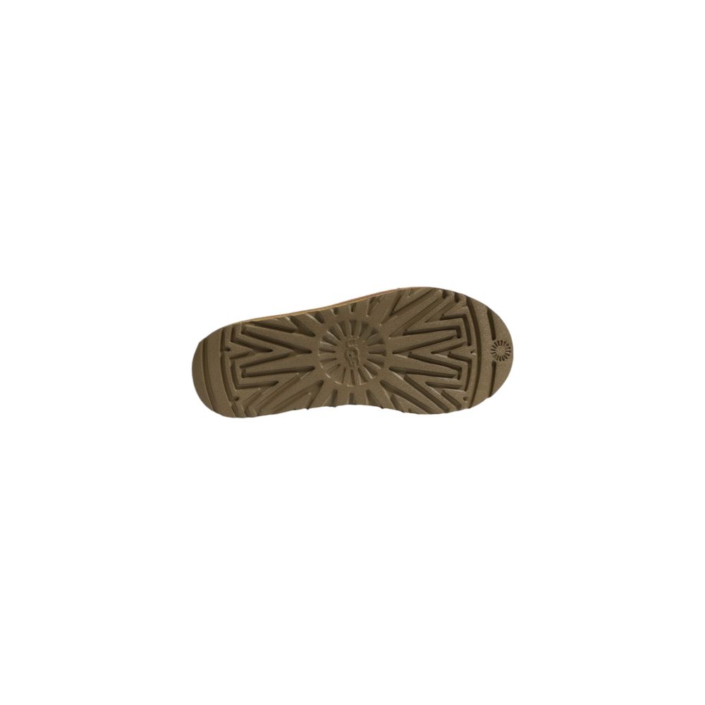 UGG Brown Suede Leather Slipper