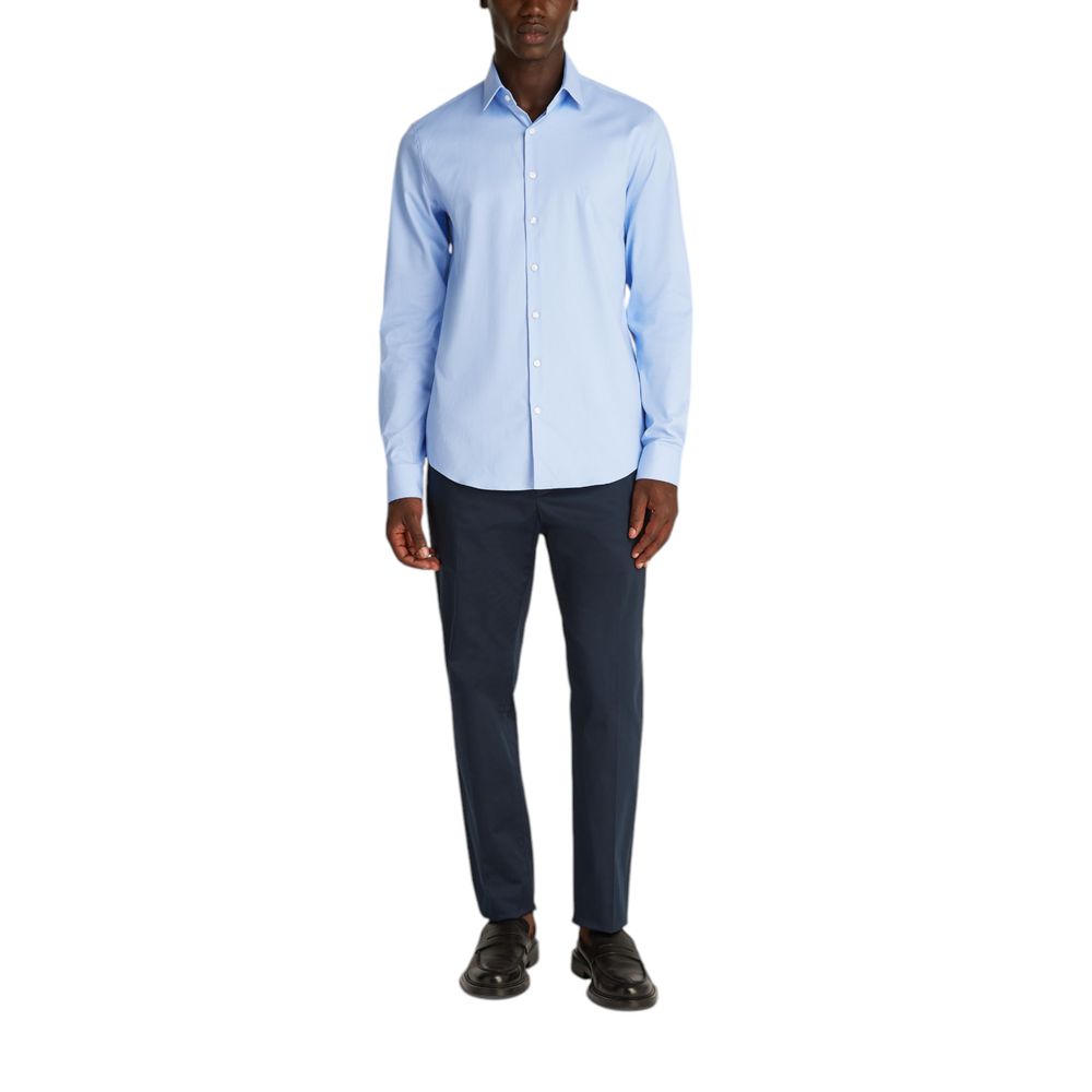 Calvin Klein Light Blue Cotton Shirt