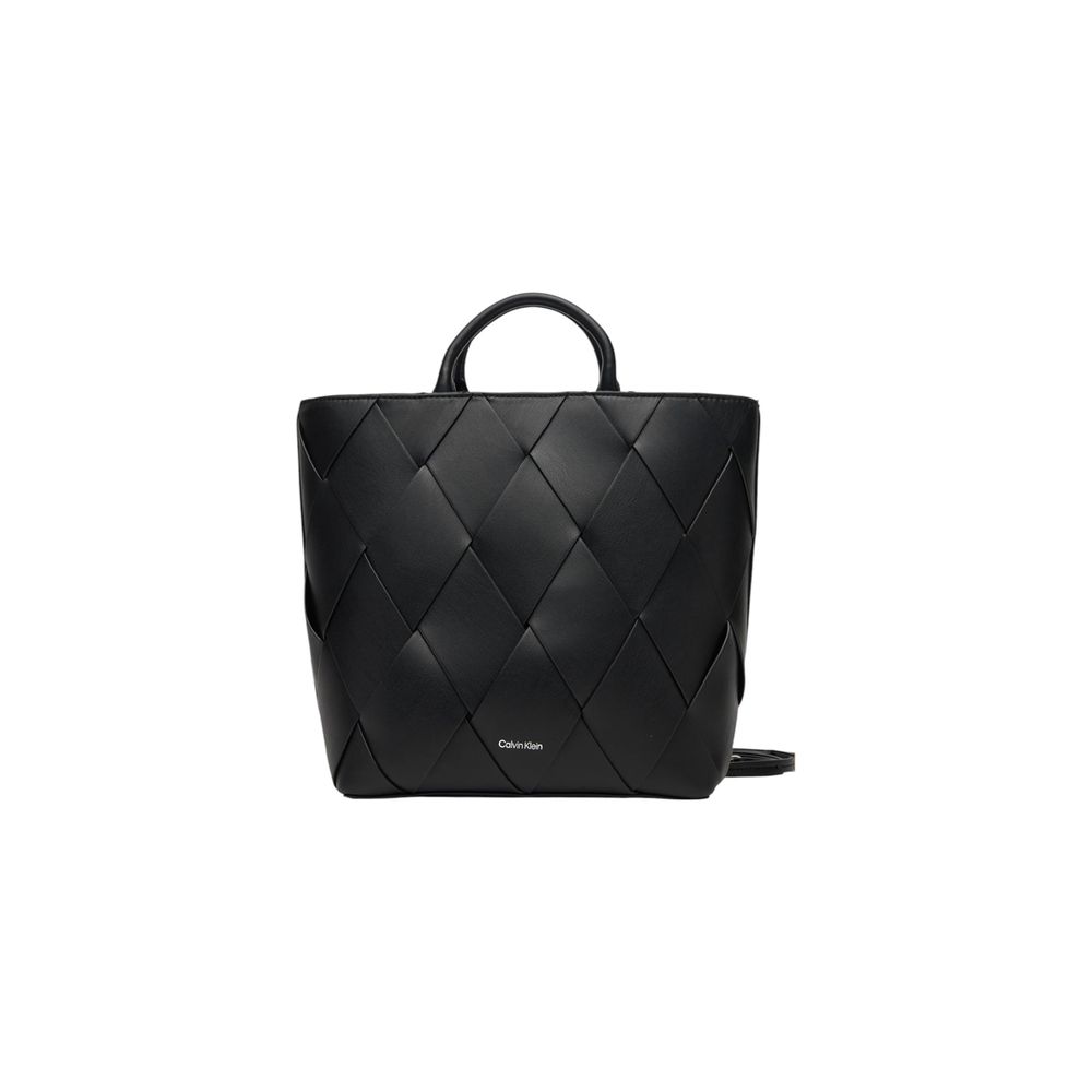 Calvin Klein Black Polyethylene Handbag