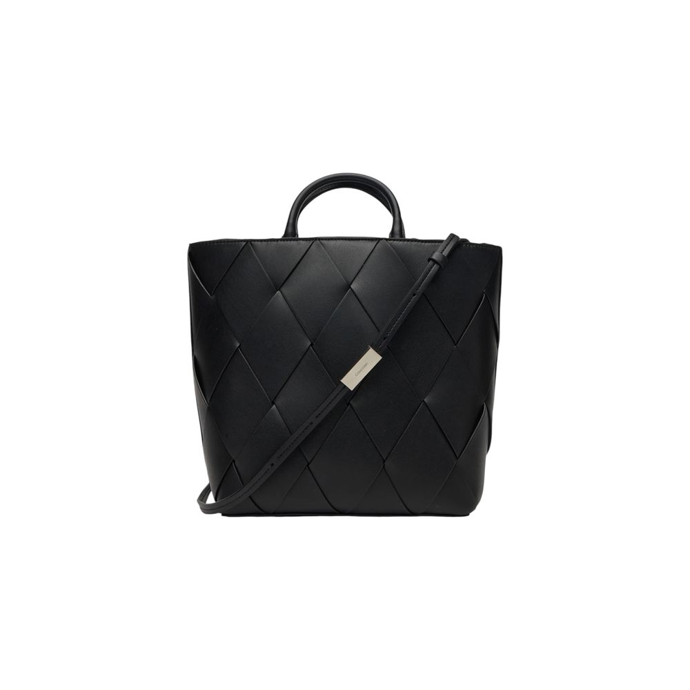 Calvin Klein Black Polyethylene Handbag