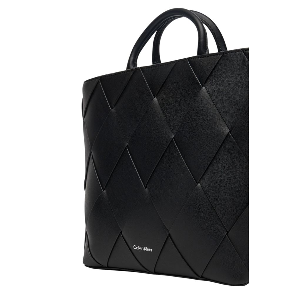Calvin Klein Black Polyethylene Handbag