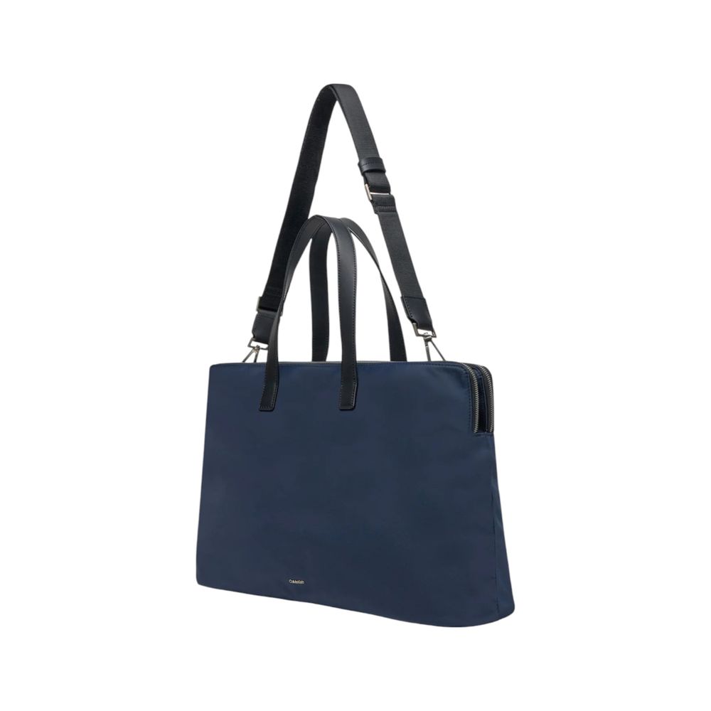 Calvin Klein Blue Recycled Polyester Bag