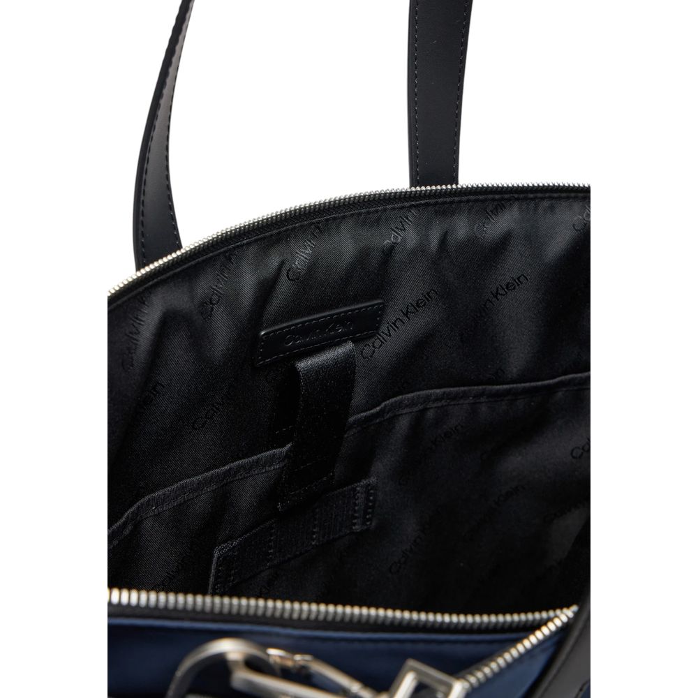 Calvin Klein Blue Recycled Polyester Bag