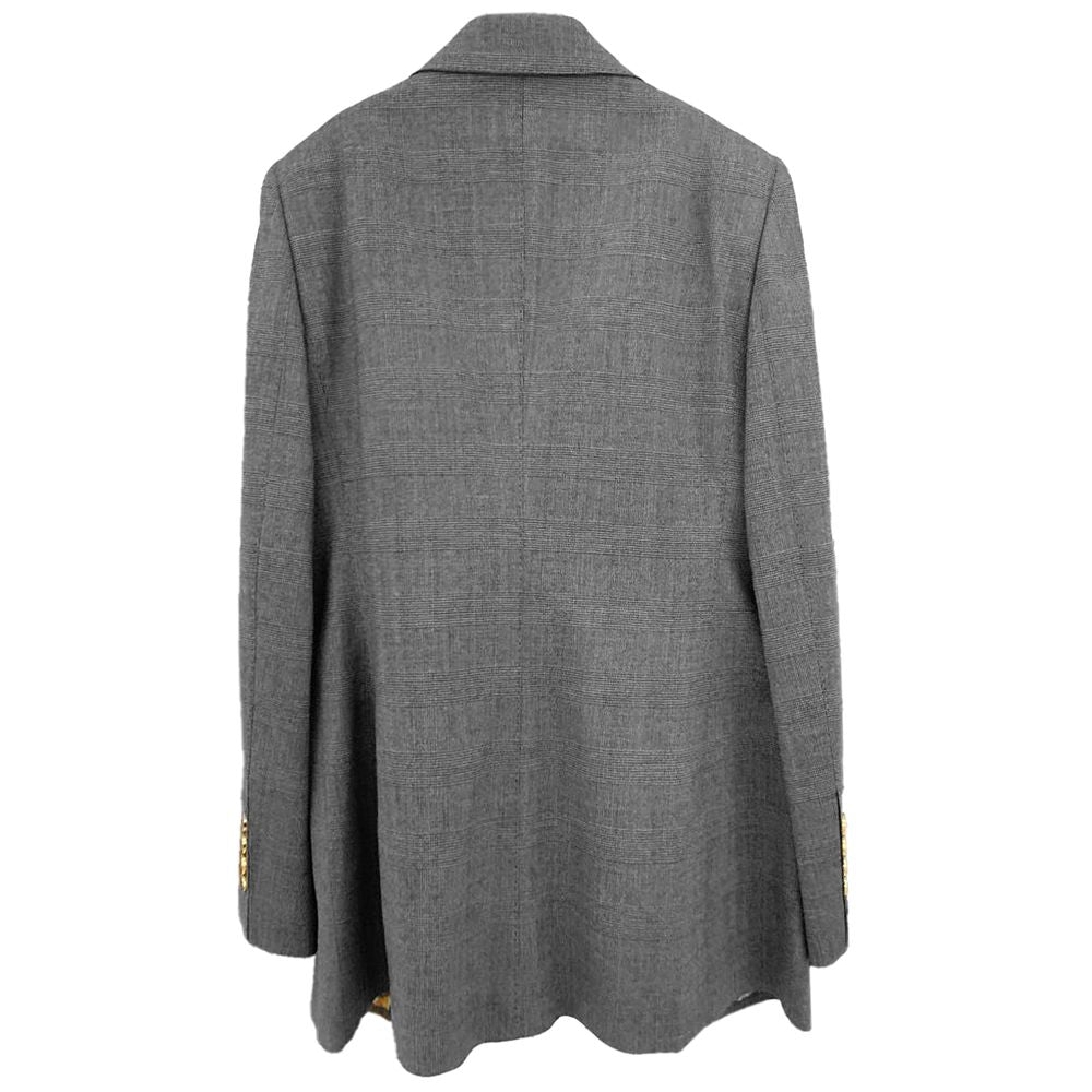Dolce & Gabbana Gray Wool Suits & Blazer