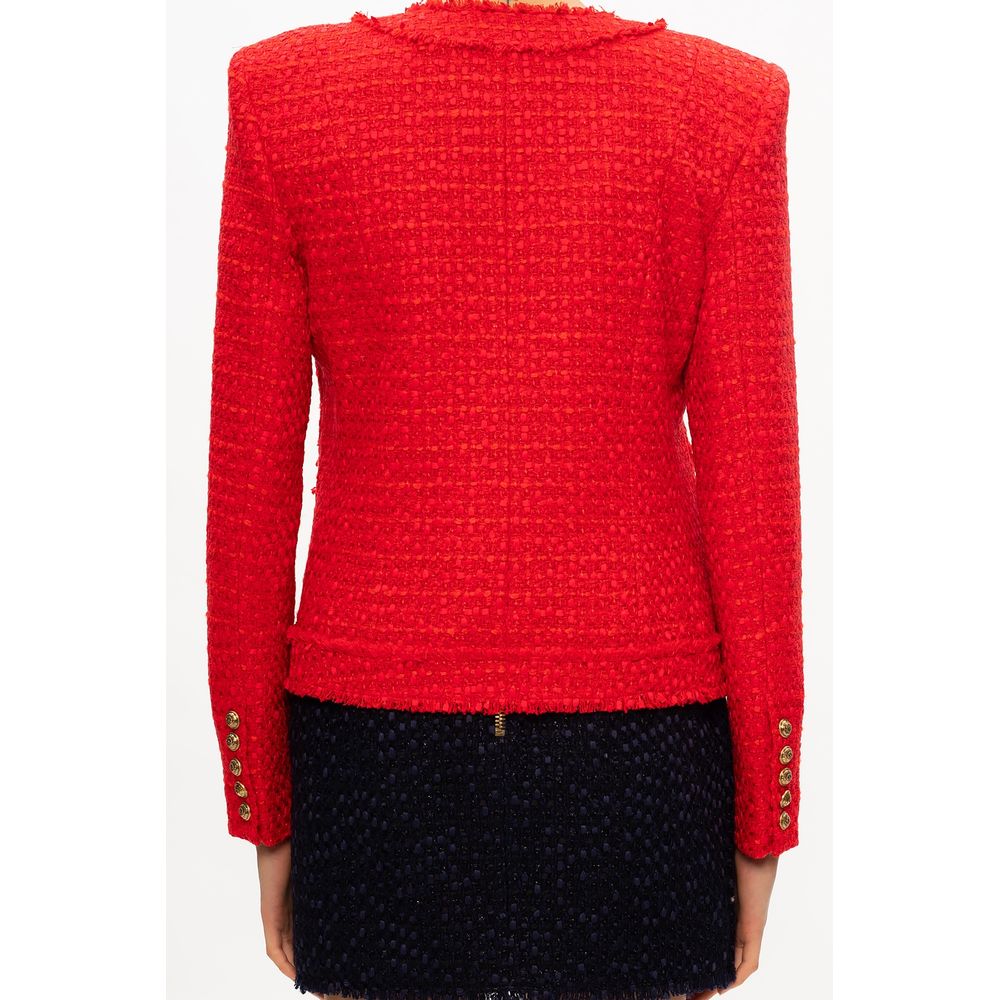 Balmain Red Nylon Suits & Blazer
