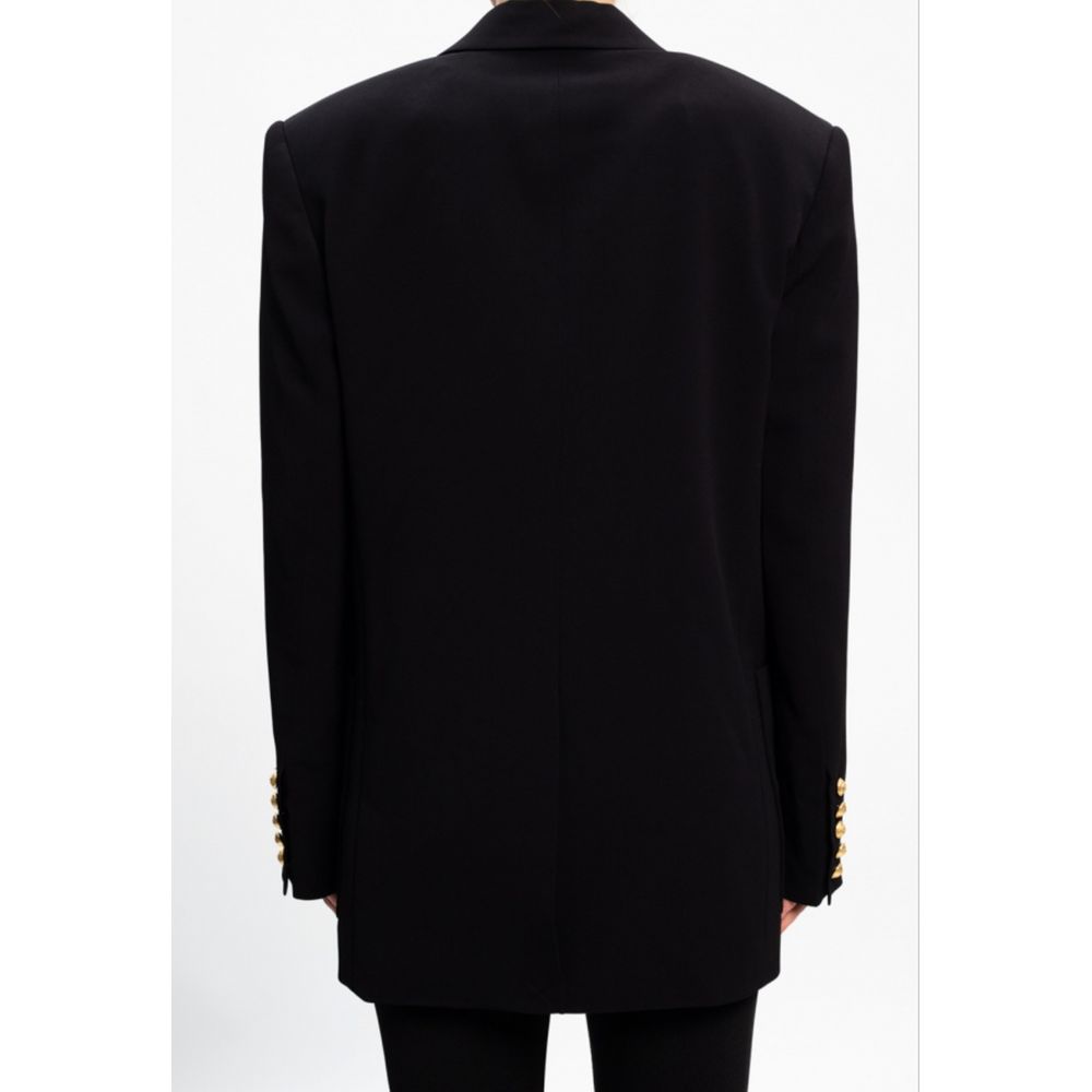 Balmain Black Viscose Suits & Blazer