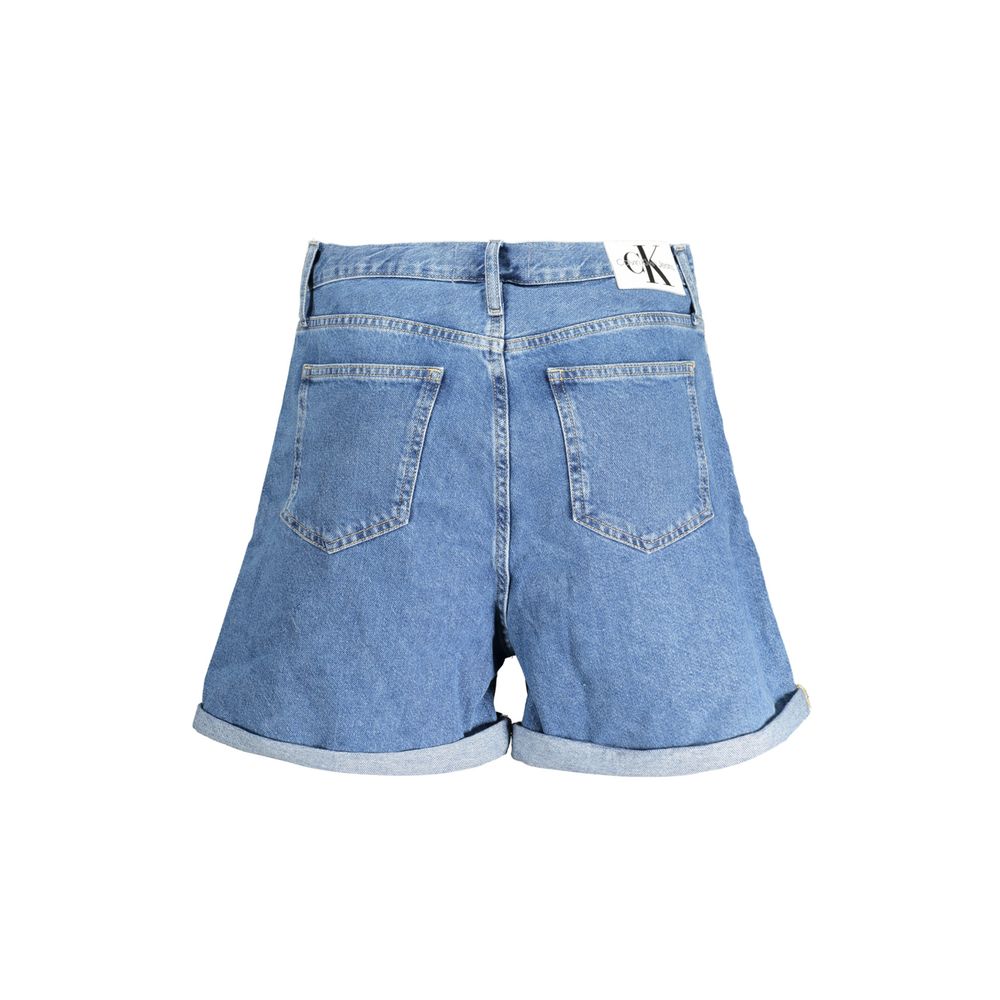 Calvin Klein Blue Cotton Short