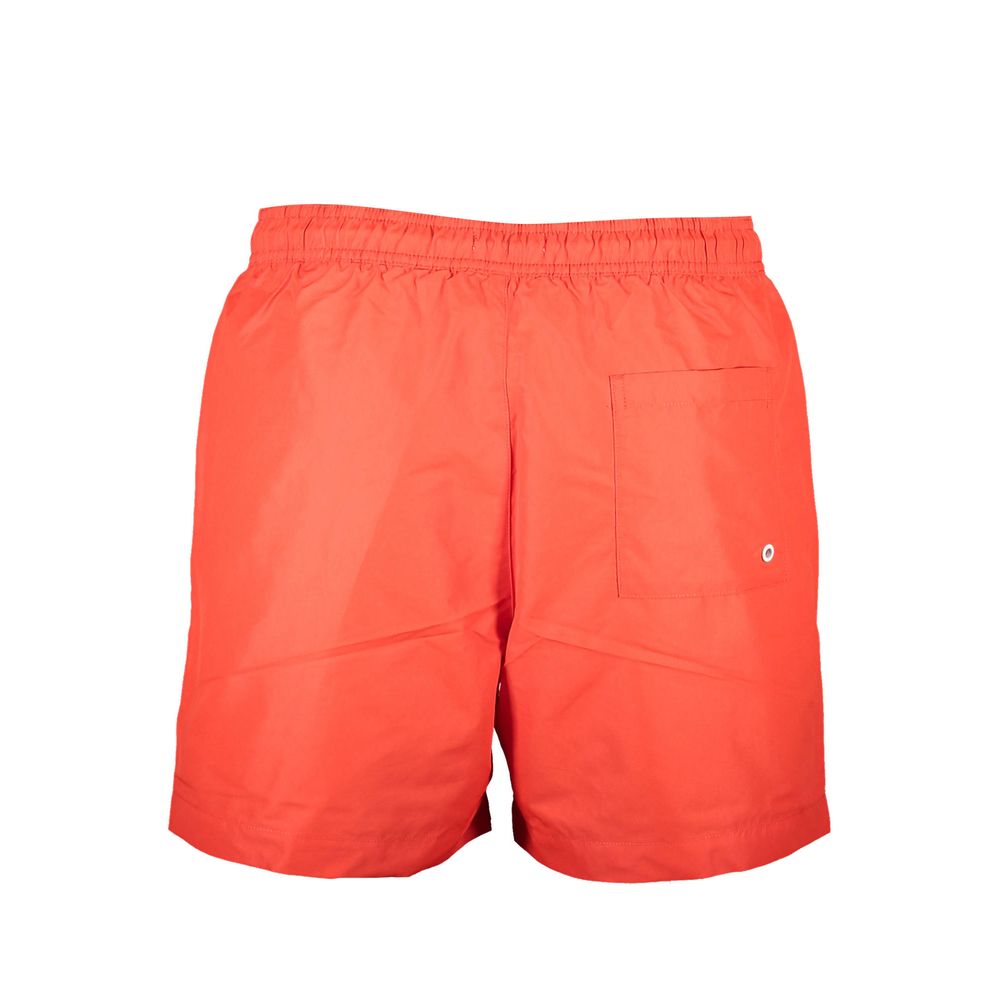 Calvin Klein Red Polyester Swimwear