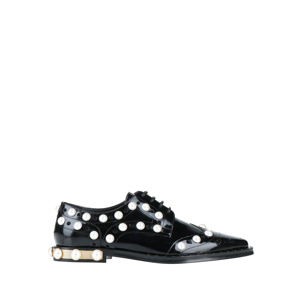 Dolce & Gabbana Black Leather Oxfords And Derby