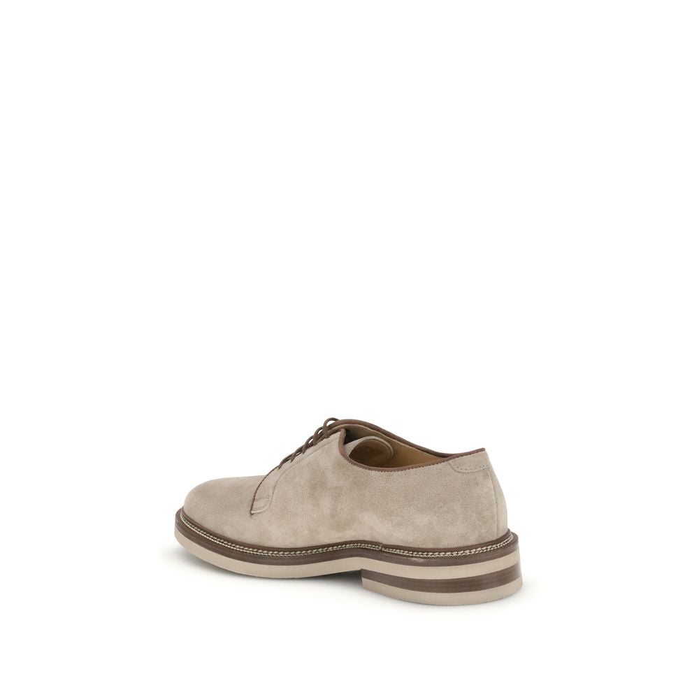 Brunello Cucinelli PAIR OF LACED SHOES