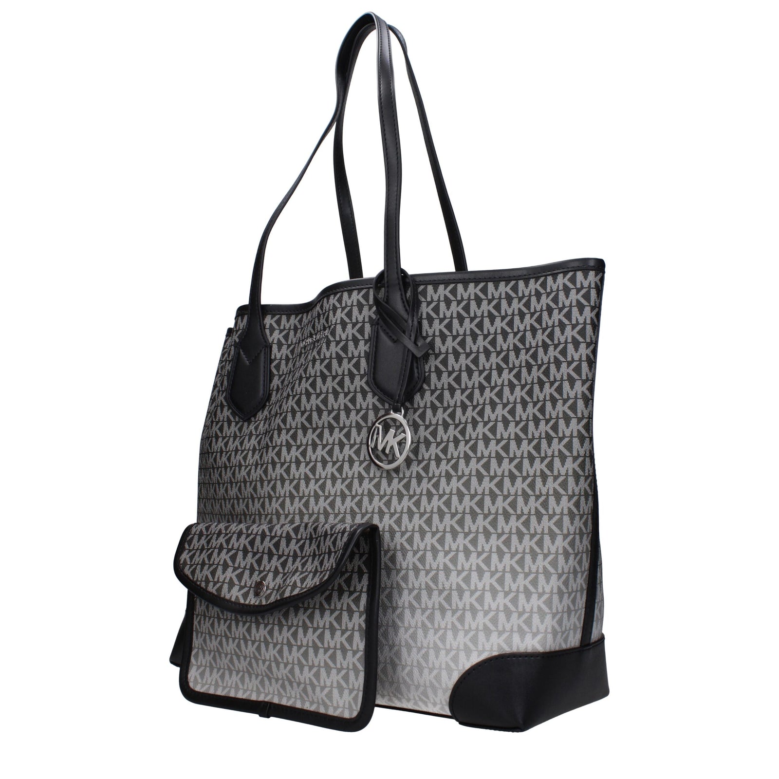 Michael Kors Black Fabric Shoulder Bags