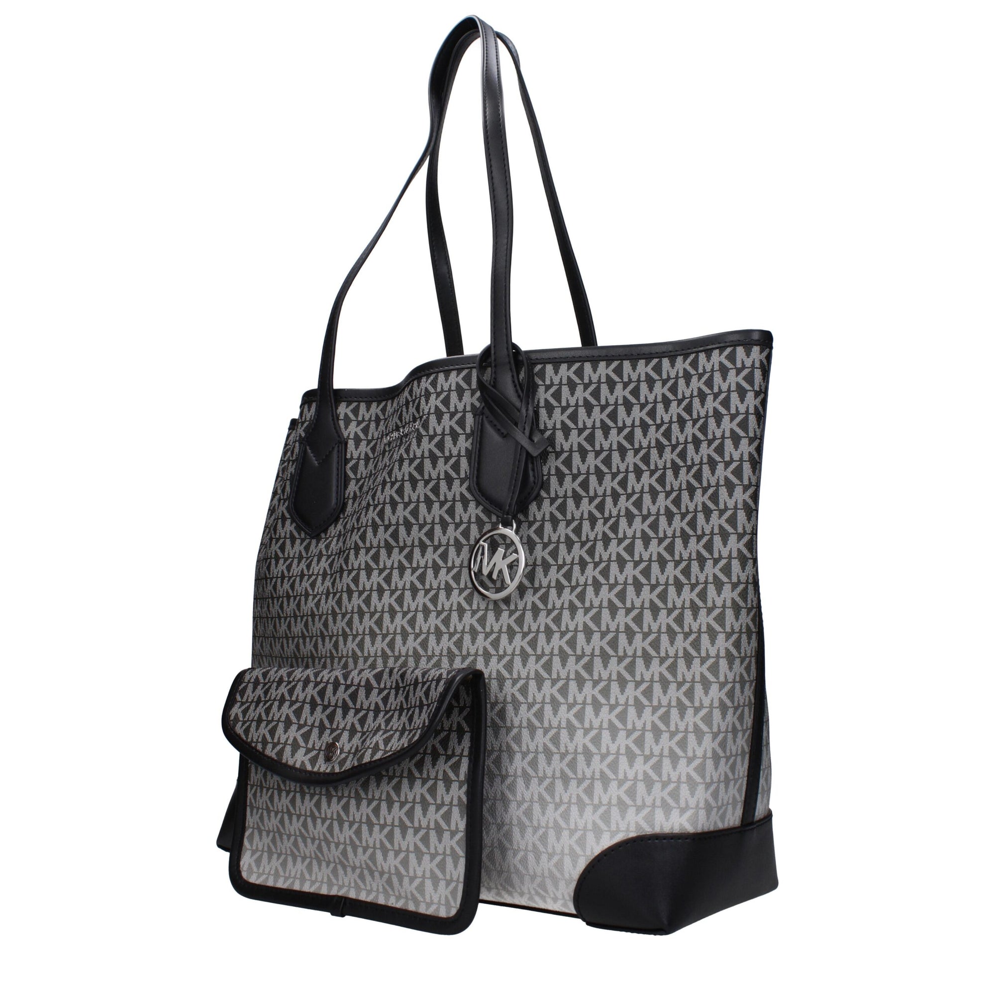 Michael Kors Black Fabric Shoulder Bags